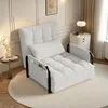 Verstellbares 5-Positionen-Schlafsofa in weißem Produktbild-Vorschau 8