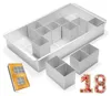 Backform Zahlen, Zahlen und Buchstaben Kuchenform, Produktbild-Vorschau 1