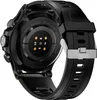 The back of a black smartwatch with a black strap. Podgląd zdjęcia produktu