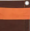 vidaXL Balkónová zástena oranžová a hnedá 120x500 cm Oxford Náhľad obrázku produktu 2