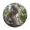MuchoWow® Aluminium Wandkreis Koala - Regal - Pflanzen - Produktbild-Vorschau 1