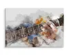 Obraz abstrakcja GITARA akwarela Ozdoba ścienna z efektem Podgląd zdjęcia produktu 3