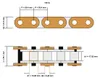 Kette 16B-1 Mit Gerader Lasche (21 Mm) – Länge 2 M (200 Cm) Produktbild-Vorschau 2