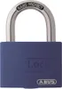 ABUS Zylindervorhangschloss T65AL/40 blau Lock-Tag Produktbild-Vorschau 1