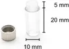 Pillendosen-Set 6er Set klein 5,4 x 1,5 cm wasserdicht mit Produktbild-Vorschau 3