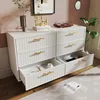 OKWISH Commode - Buffet Rangement Moderne avec 6 Tiroirs, Voir les images du produit 3