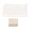 A shoe care set consisting of a polishing cloth and a dirt eraser. Produktbild-Vorschau