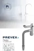 PREVEX Flexloc Universal-Platzspar-Siphon für Küchenspüle, Produktbild-Vorschau 6