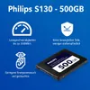 Philips SSD 500 GB intern 2,5 Zoll SATA III S130 Leserate Produktbild-Vorschau 5