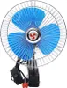 Elektrischer Autoventilator 12V/24Volt, Produktbild-Vorschau 3