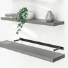 Casaria Mensola da Parete Legno 110cm Supporto 50-110cm Anteprima dell’immagine prodotto 1