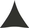 vidaXL Sun Sail Oxford Fabric Triangular 4x5x5 m Anthracite Náhled obrázku produktu 1