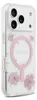 Custodia per iPhone 17 Pro, Guess Resin Flowers Glitter con Anteprima dell’immagine prodotto 4