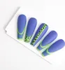 Molly Nails Blue Sky Purple Blue, smalto ibrido senza Anteprima dell’immagine prodotto 3
