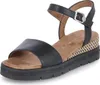 Tom Tailor Keilsandaletten Damen 32303539323536 Schwarz 40 Produktbild-Vorschau 2