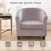 Topchances 2 kusy kryt židle Club Chair Slipcover, Velvet Náhled obrázku produktu 3