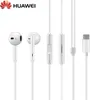 A product shot of Huawei USB-C stereo headphones against a white background. Produktbild-Vorschau