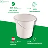 Novaliv 2 pezzi Secchio 5L Bianco con bilancia - Secchio Anteprima dell’immagine prodotto 4