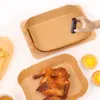 Backpapier für Heißluftfritteuse, 100 Stück – Airfryer Produktbild-Vorschau 3