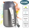 Thermobehälter für Essen Edelstahl thermo Lunchbox Produktbild-Vorschau 2