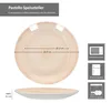 Pastello Set de 6 assiettes colorées grandes assiettes en Voir les images du produit 6