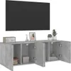 vidaXL TV-Wandschränke 2 Stk. Betongrau 60x30x41 cm Produktbild-Vorschau 5