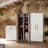 Keter Armoire multi-usages Groove Beige et sable Voir les images du produit 12