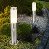 4x Wegelampe, Edelstahl, Bewegungsmelder, IP44, H 45cm Produktbild-Vorschau 2