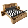 Flieks Doppelbett 180x200cm mit Fußhocker, Stauraumbett mit Produktbild-Vorschau 9