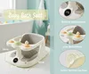Baby-Badesitz mit Thermometer – Rutschfester Badesitz mit Produktbild-Vorschau 2