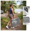 tectake® Hliníkové lehátko Lorella s polstrováním, skládací Náhled obrázku produktu 14