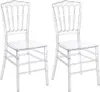 2er-Set Stühle aus Polycarbonat - Kristall - AMBELON Produktbild-Vorschau 8