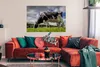 MuchoWow® Poster Kuh - Gras - Schwanz - Tiere 120x80 cm - Produktbild-Vorschau 2