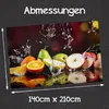 Küchenmatte 140x210 cm Vinylmatte Bodenmatte Dekoration - Produktbild-Vorschau 6