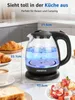 Aigostar - 1L Glas-Wasserkocher: 2200W Mini-Wasserkocher Produktbild-Vorschau 7