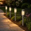 LED Solar Wegleuchten - Gartenleuchten mit Erdspieß - H: Produktbild-Vorschau 1
