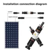 Contact fusible solaire PV 10A 1000V IP67 Porte-fusible Voir les images du produit 8