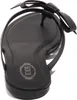 F9650 infradito donna   black TOD'S sandalo bow flip flops Anteprima dell’immagine prodotto 4