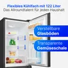 CLATRONIC Bomann KG 322.1 50cm 165L black D | E Produktbild-Vorschau 3