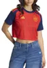 ADIDAS KE8079 RFEF H JSY CR W Rot Produktbild-Vorschau 3