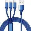 3-in-1 Ladekabel Robustes Mehrfachladekabel mit USB-C Micro Produktbild-Vorschau 1