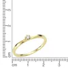 Orolino Ring 585/- Gold gelb 056 (17,8) Brillant weiß Produktbild-Vorschau 2