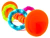 Gruba grzechotka mózgowa Pipsquiz Loops Pomarańczowa 15 cm Podgląd zdjęcia produktu 3