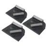 Three diamond grinding shoes are arranged diagonally on a white background. Anteprima dell’immagine prodotto
