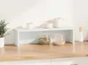 vidaXL Półka kuchenna sztaplowana biała 60x15x16 cm Podgląd zdjęcia produktu 8