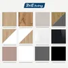 Comodino con 2 ante e 3 cassetti, colore blu navy, Anteprima dell’immagine prodotto 5