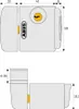 ABUS Fenster-Zusatzsicherung FTS3003 AL0125- Fensterschloss Produktbild-Vorschau 3