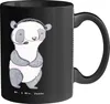 Mr. & Mrs. Panda Tasse Meteorologin Herz - Schwarz - Produktbild-Vorschau 1