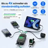 Siltcon Solar-Powerbank mit Handkurbel 20000 mAh – 4 Produktbild-Vorschau 6
