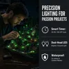4 stuks Halloween led-oplichtende ogen, lichtgevende Productafbeelding-voorbeeld 3